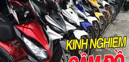 Kinh nghiệm về cầm đồ xe máy giải quyết khó khăn