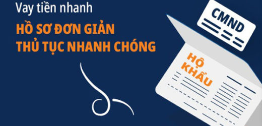 Vay tiền bằng sổ hộ khẩu hiện nay